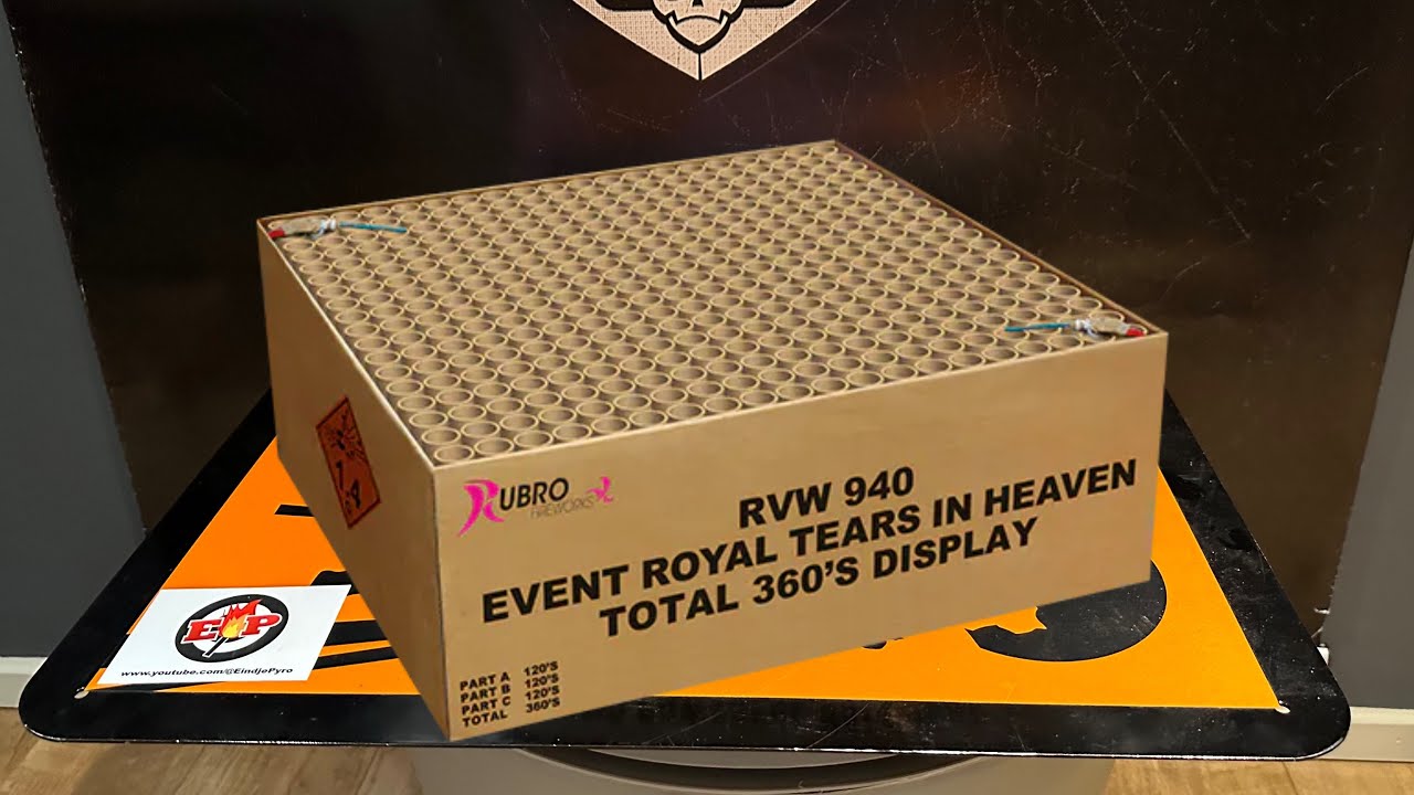 Event Royal Tears in Heaven : Rubro Fireworks : 360 Shots : Huisman Vuurwerkdemo