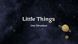 One Direction - Little Things (Lyrics)