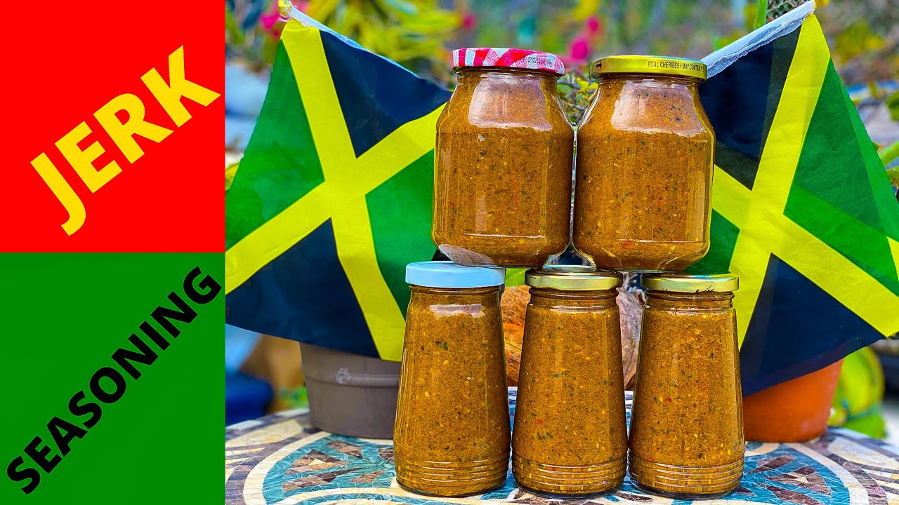 HOW TO MAKE JAMAICAN JERK SEASONING/MARINADE ISLAND STYLE KITCHEN YouTube