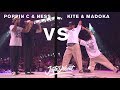 Popping Semi-Final - Juste Debout 2017 - Poppin C & Ness vs Kite & Madoka