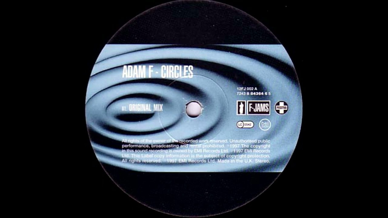 Adam F – Circles【12inch】 Adam F – Circles – Vinyl (12