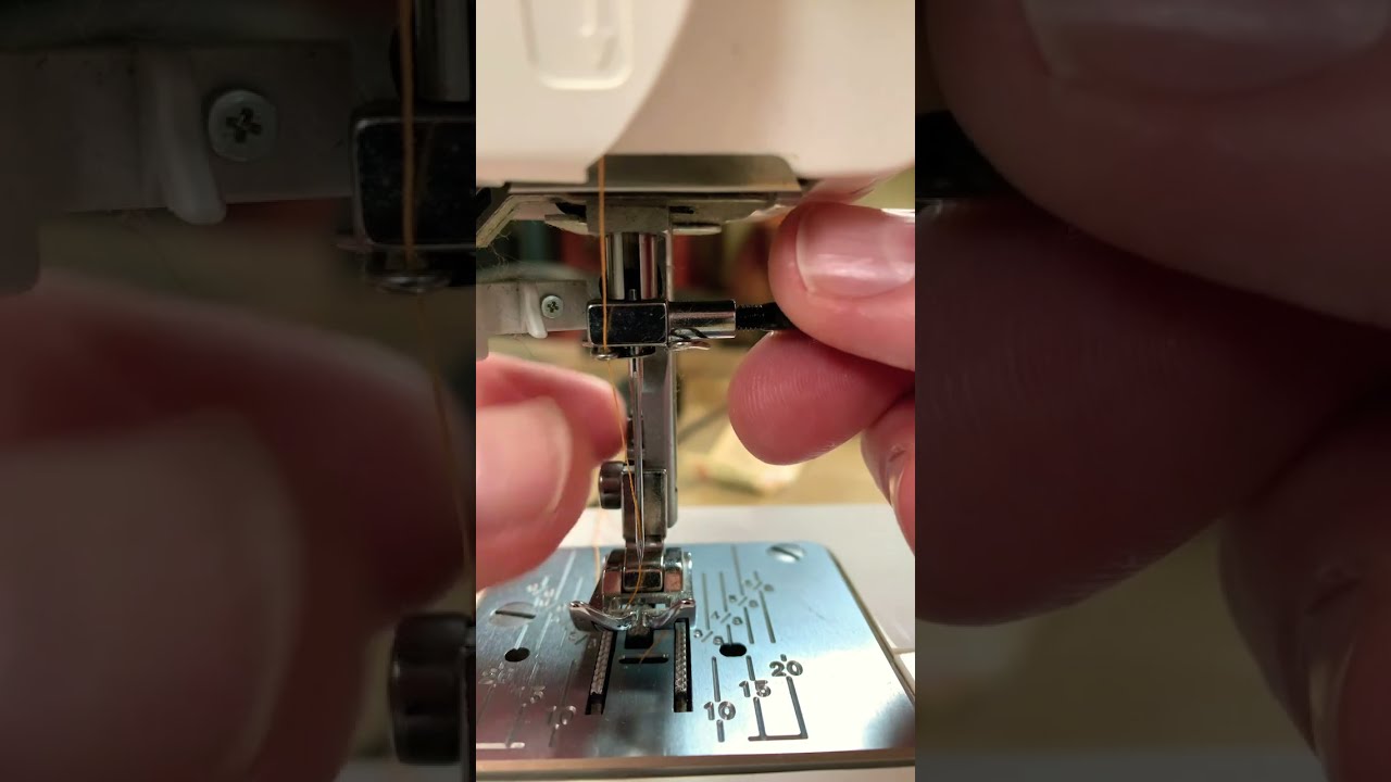 Changing Kenmore Sewing Machine Needle 