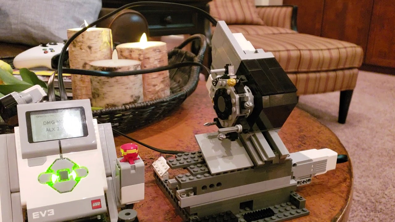 DMG MORI ALX2500 LEGO sneak preview CNC