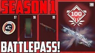 APEX LEGENDS SEASON 1 BATTLEPASS REACTION!