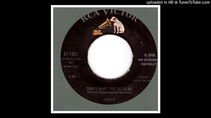 Cookie (Roland Cook) - That's What You Do To Me - ...