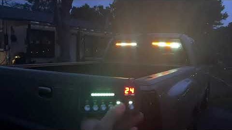 XRIDONSEN 2 in 1 Traffic Advisor Light Bar Construction Strobe Lights for Vehicles Plow Tow Trucks