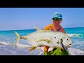Monster Fish Saves the Day While Surf Fishing!