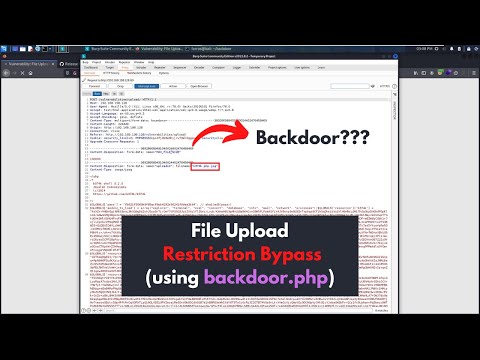 Inject Backdoor From File Upload Features | Security Awareness