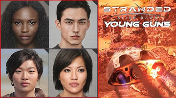 YOUNG GUNS, DESERTUM Start | Stranded: Alien Dawn | New Gameplay | #1