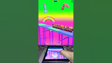 lipstick 💄😍 runner android ISO gameplay level--3 #shorts #games #gameplay