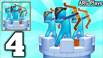 Archery Bastions - All New Update Gameplay Walkthrough Part 4