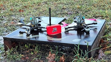 The very first tests of our first-ever lap timer :)