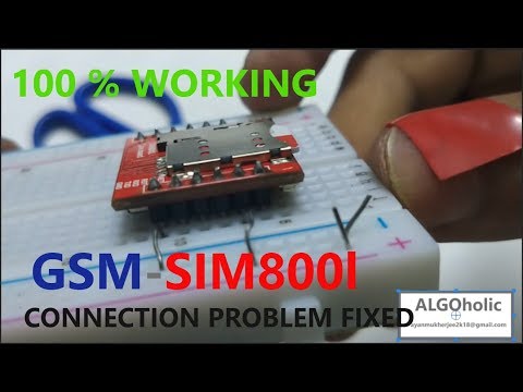 SIM-800L - Connection Problem Fixed