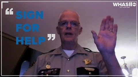 WATCH: Kentucky sheriff shows how to do TikTok hand signal for help that led to teen's rescue