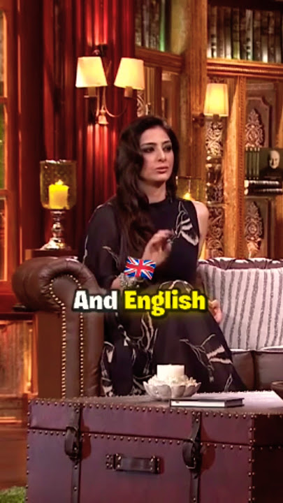 Tabu Speak Six languages 👏😳 #shorts #bollywood #language @TheAnupamKherShow