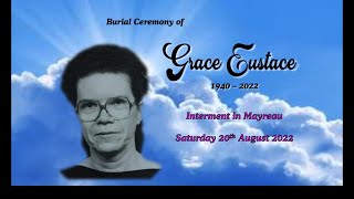 Burial of Miss Grace Eustace in Mayreau