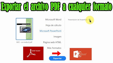 Exportar PDF a PowerPoint (presentación diapositivas)