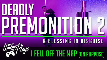 I fall off the map in Deadly Premonition 2 and York is strangely okay with turning into a pixel mess