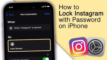 How To Lock Instagram With Password On iPhone! [2024]