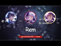 DOLLCHESTRA - レム (Rem) - Line Distribution &amp; Color Coded Lyrics