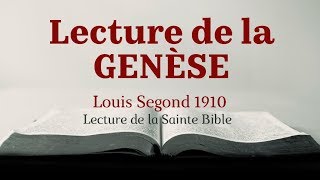 GENÈSE (Bible Louis Segond 1910)