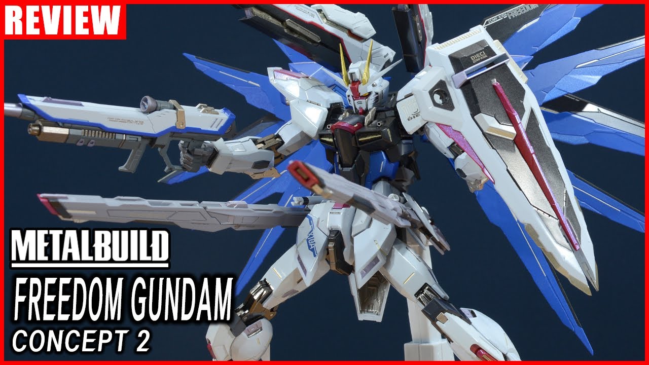 합금으로 강림하는 검 - 메탈 빌드 프리덤 건담 (컨셉2) / Freedom Gundam (Concept 2) [REVIEW]