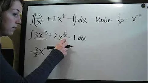 Indefinite Integrals Example 5 (KristaKingMath)
