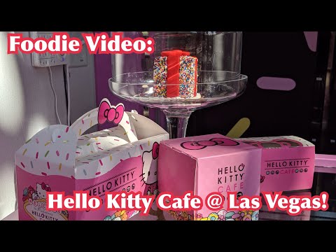 Vídeo: Abertura Da Las Vegas Hello Kitty Cafe