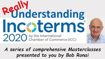 Lesson 1 - Introduction to the Incoterms® 2020 rules