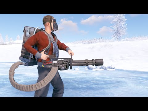 Видео: Rust - Minigun! Миниган!