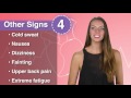 List Show - Heart Attack Symptoms In Women