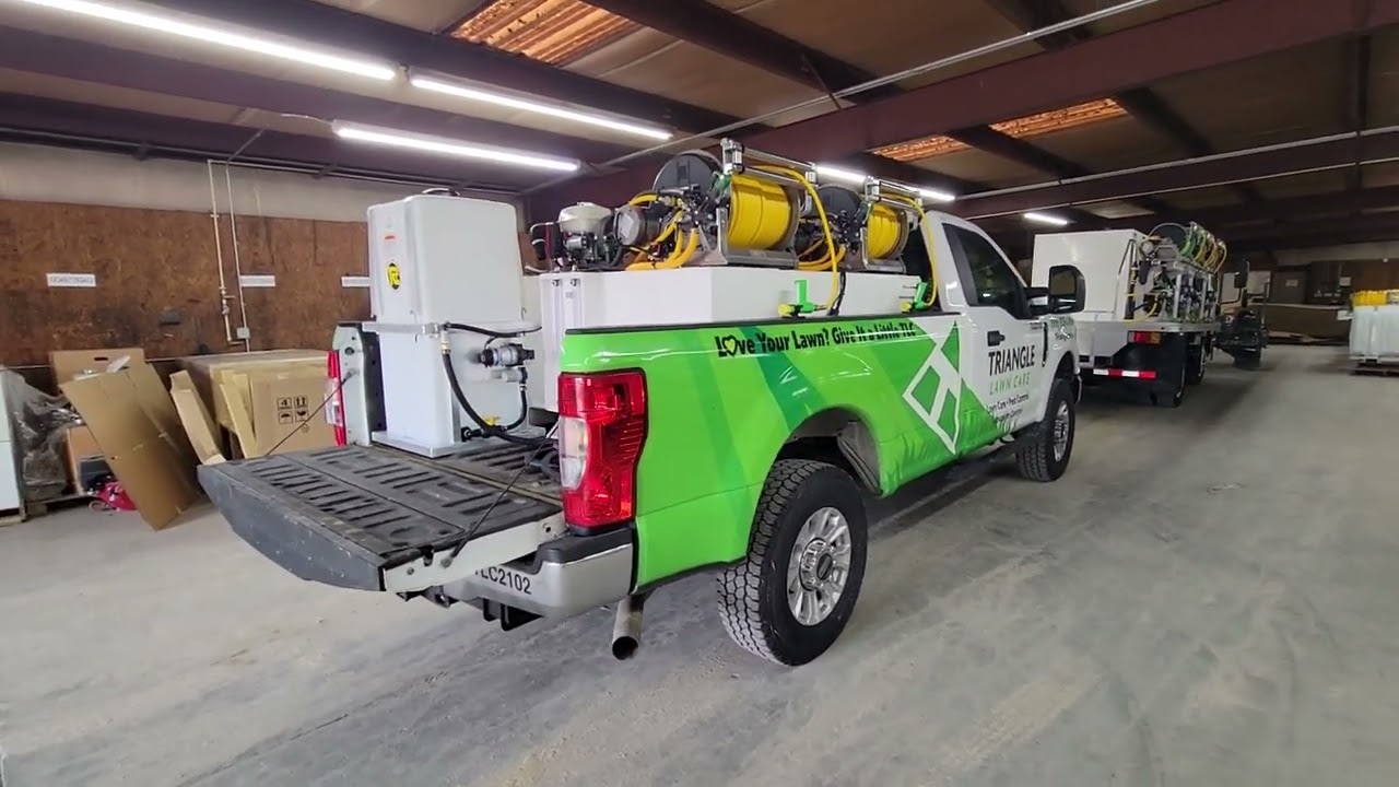 Pickup Truck  - Space Saver Sprayer