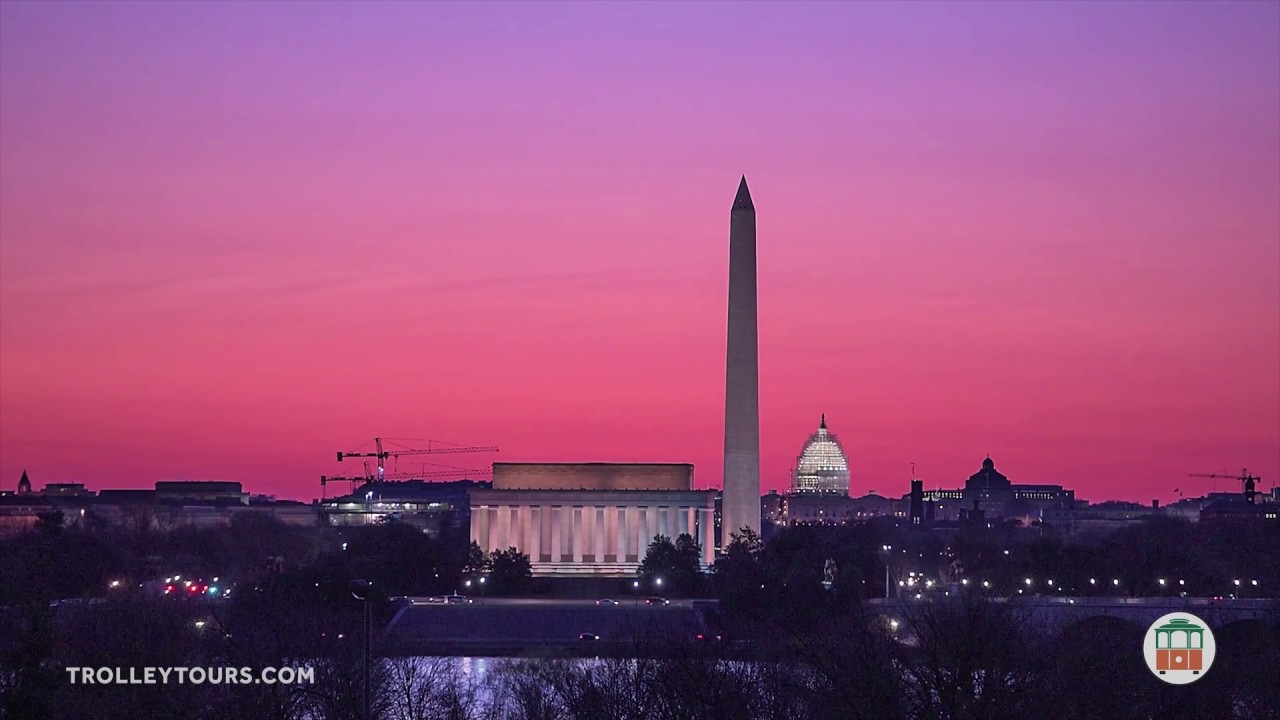 washington dc monuments tour at night