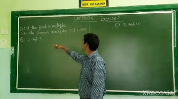 CLASS-4|| MATHS|| Chapter-6 | Multiples and Factors | part 2