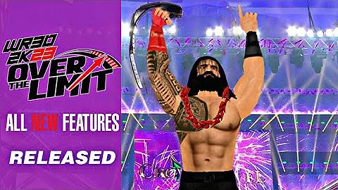 WR3D 2K23 OVER THE LIMIT:| ALL NEW FEATURES RELEASED | BY WC MODDERS |