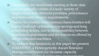2014 IEEE JAVA/.NET Dynamic Heterogeneity Aware Resource Provisioning in the Cloud