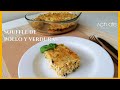 SOUFFLE de POLLO con VERDURAS | Prepara un Souffle o Pastel de Pollo Exquisito