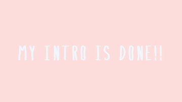 My Intro! (PLEASE COMMENT DOWN BELOW WHAT ALL OF YOU THINK OF MY INTRO!) #pastel #subscribe ✨✨✨✨✨✨✨