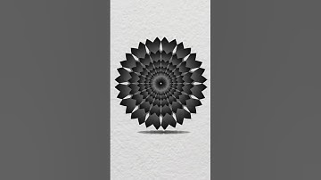 Flower Design In CorelDRAW Ideas08 | CorelDRAW Tutorial | #shorts #youtubeshorts #trending