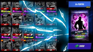 UNLOCKING ALL CHARACTERS WITH PORTAL PACKS | NINJA TURTLES LEGENDS