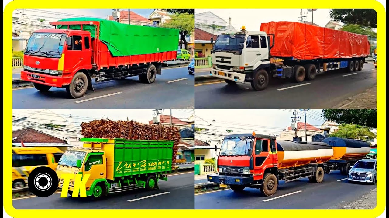 15 Minutes+ Afternoon Truck Spotting | WOT - TRUCK SPOTTING | Malang, Indonesia