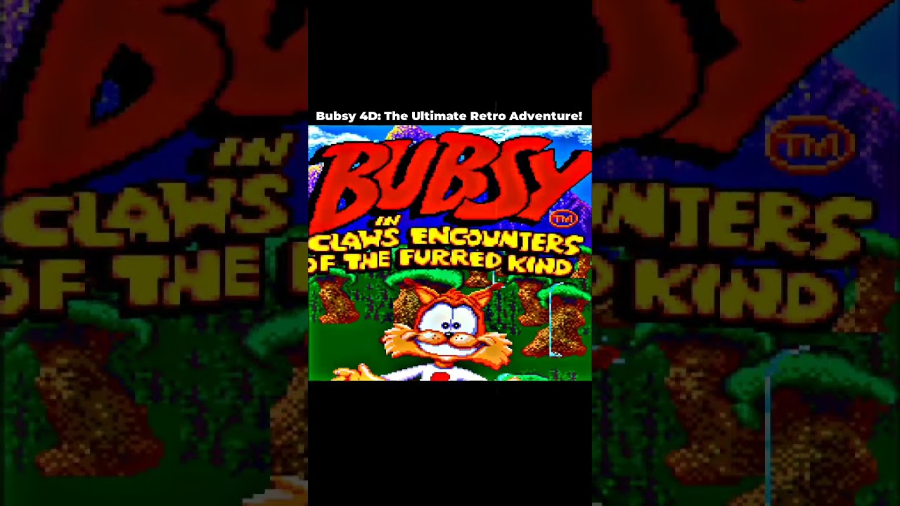 ‎🎮✨Bubsy 4D: A Retro Gaming Masterpiece! 🎮✨ #Bubsy4D #RetroGaming #ClassicGames #Gaming