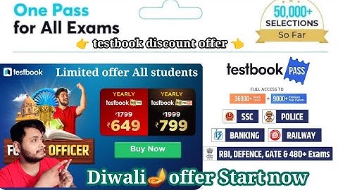 One Pass for All Govt Exams – Mock Test + Classes + PYQs | Testbook App