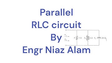Parallel RLC circuit | Complex parallel RLC circuit | Impedance parallel RLC circuit