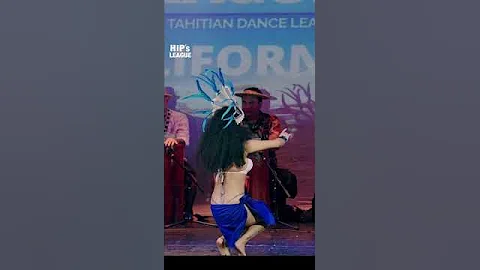 🤩 Karen Hernandez 2nd Best Dancer Amateur 30+ at #hipsleague California 2025🏆 #tahitiandance #shorts