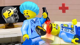 What's Inside Police's Head and Belly Fat? - Lego Funny Moments Compilation