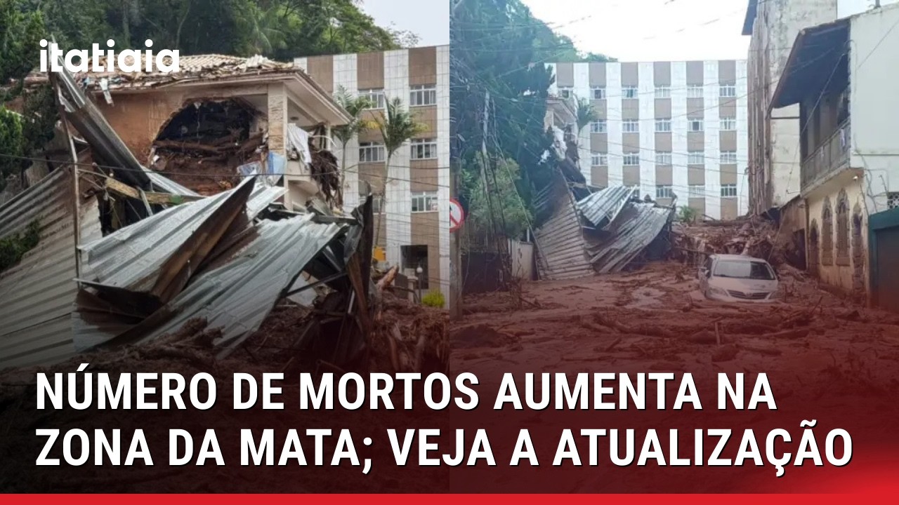 SOBE PARA 68 O NÚMERO DE MORTOS PELAS CHUVAS NA ZONA DA MATA; CIDADES SÃO DEVASTADAS