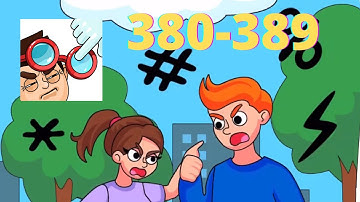 DOP3: Displace One Part 👉 level 380 - 389 Solution NEW LEVELS