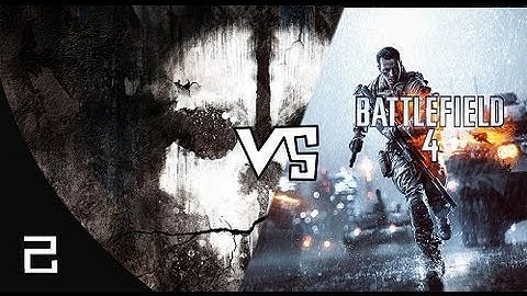Battlefield 4 vs. COD: Ghost comparison (Warframe gameplay) 1080p HD