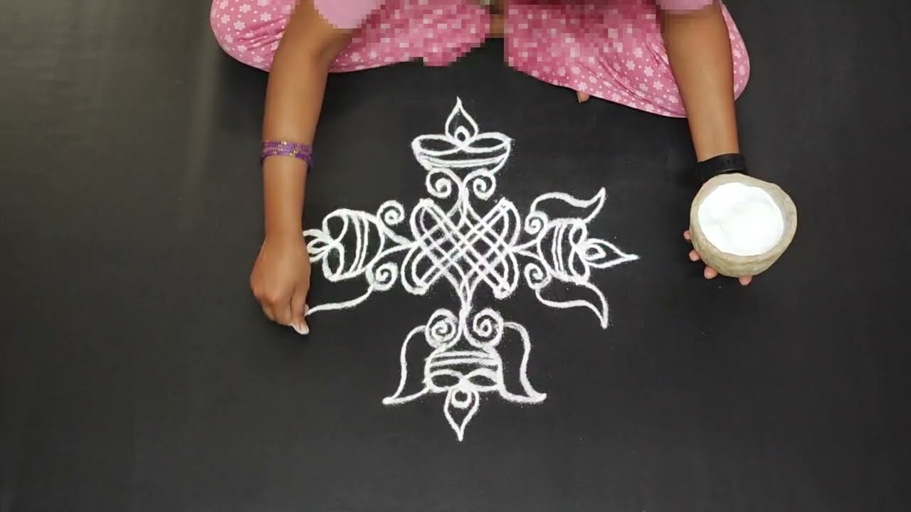 ಕಾರ್ತಿಕ ಮಾಸದಲ್ಲಿ ಬಿಡುವ ರಂಗೋಲಿಗಳು 💐ಸುಂದರವಾದ ರಂಗೋಲೆ ಮನೆ ಮುಂದೆ ಸರಳವಾಗಿ ಬಿಡಿಸಿ ಶುಭವಾಗುತ್ತದೆ🌿 #r_kaliyona